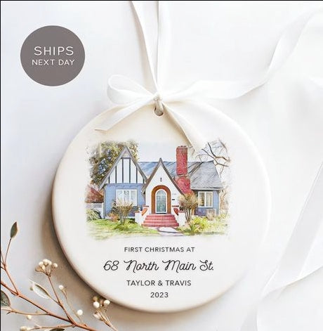 New Home Ornament - $20