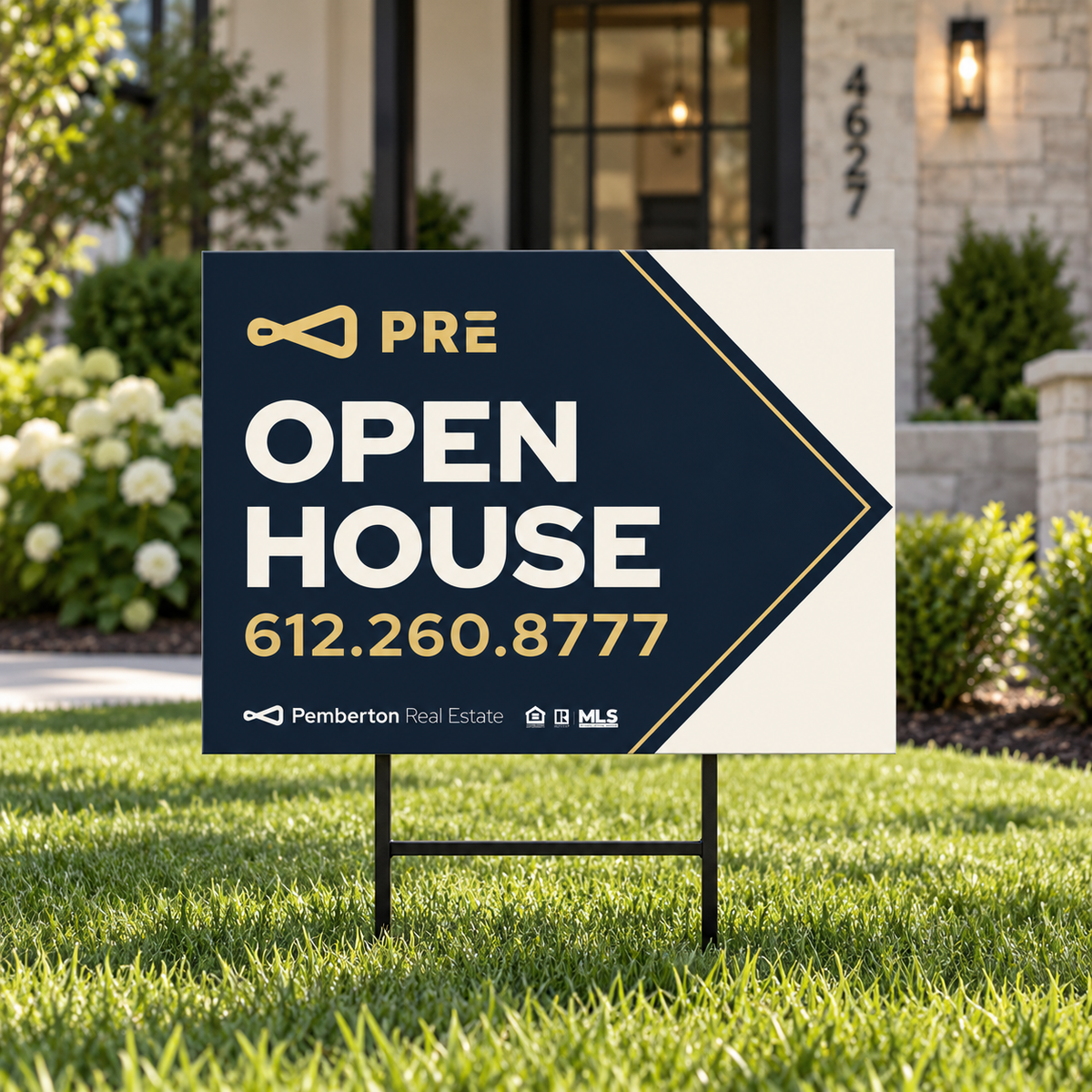 PRE Open House/For Sale Yard Signs