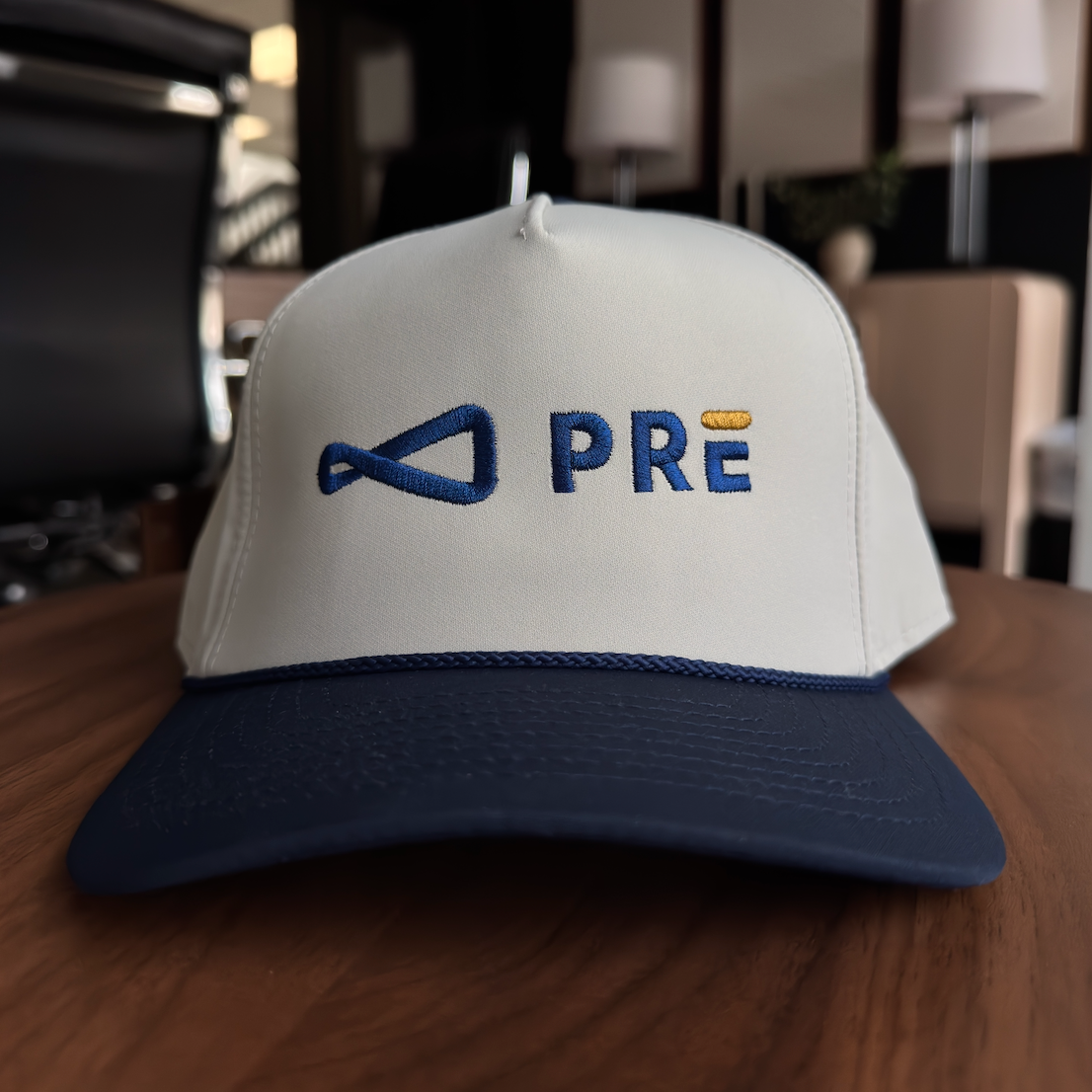 PRE Navy/Cream Hat